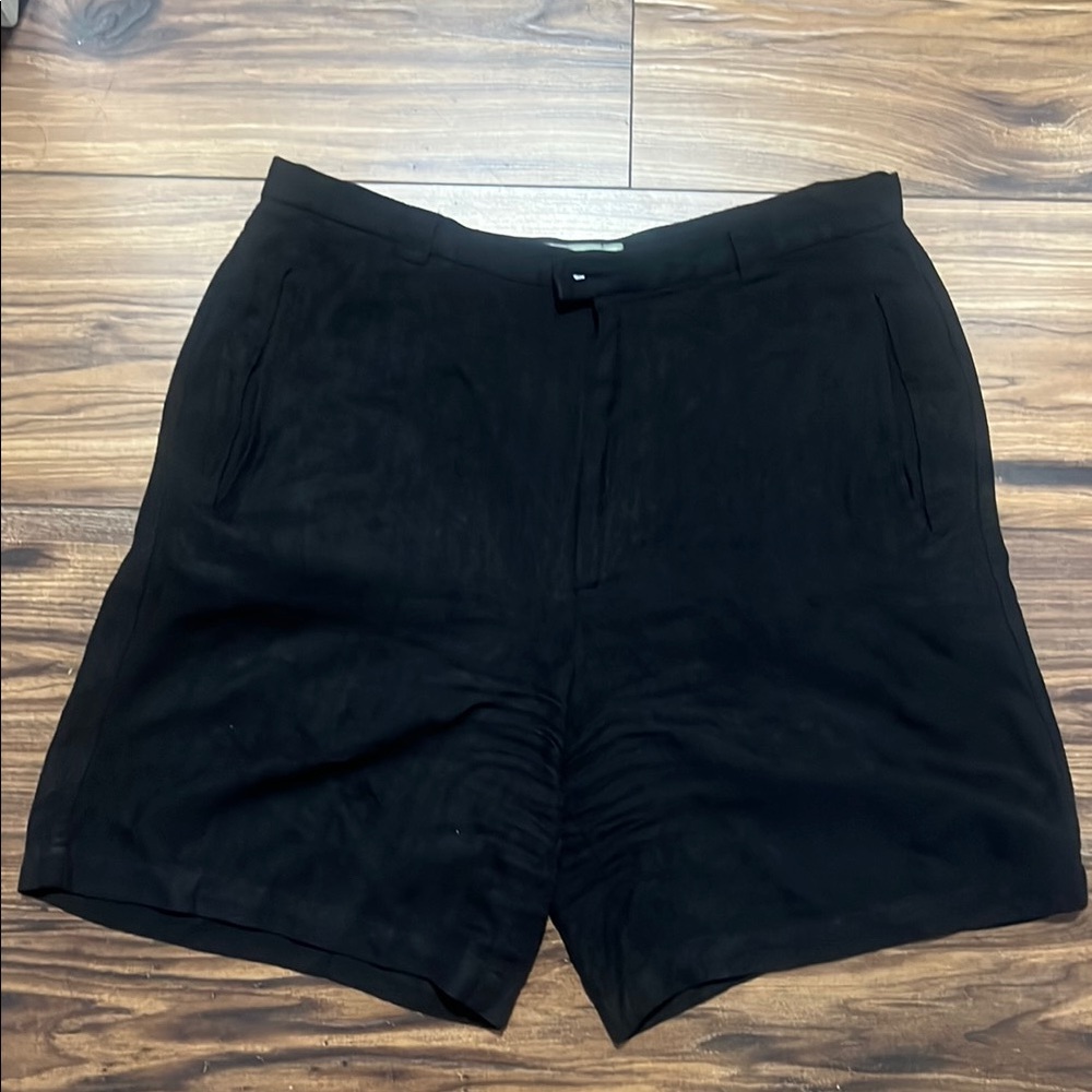 Tommy Bahama silk Classic Black Flat shorts